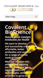 Mobile Screenshot of covalentbioscience.com
